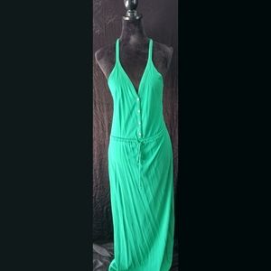 Long Green dress